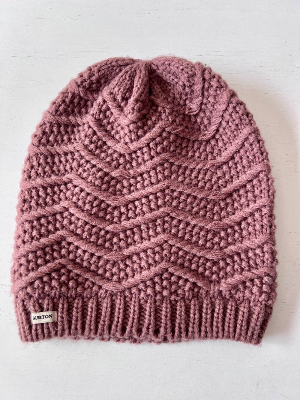 Burton Pearl Knit Beanie - Dusty Rose / Mauve